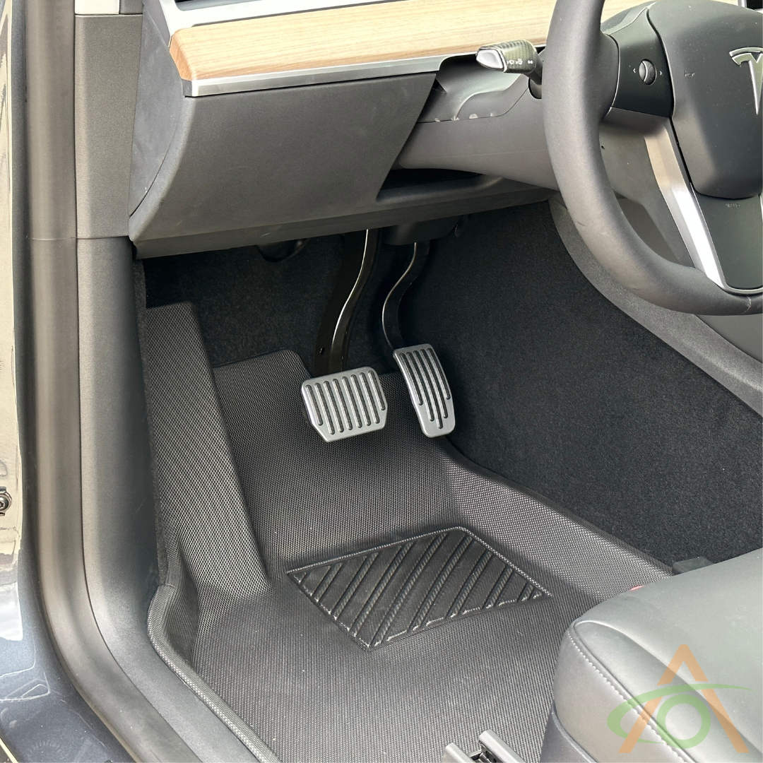 Silver Pedals For Tesla Model 3 & Y