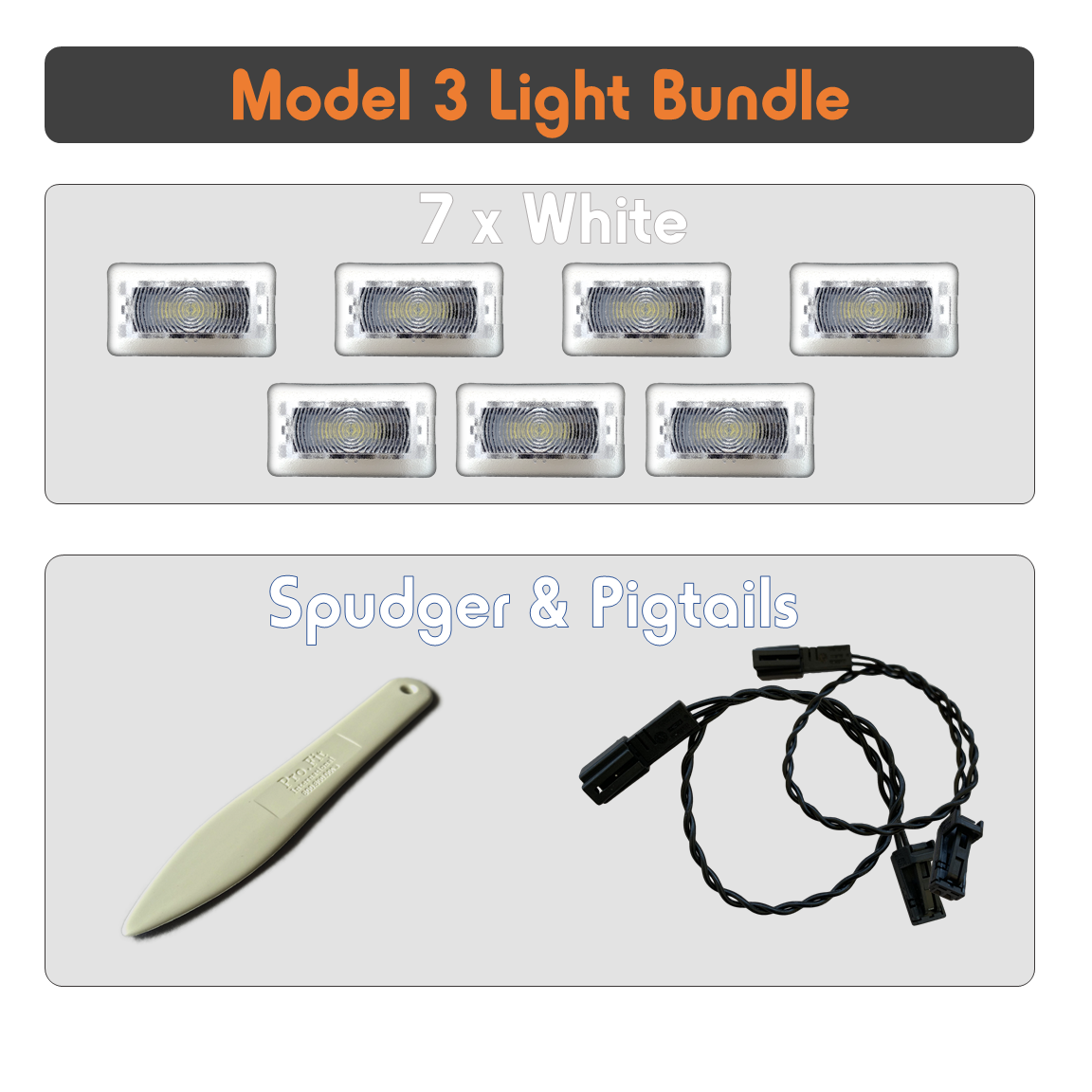 Ultra-Bright Light Bundles for all Teslas