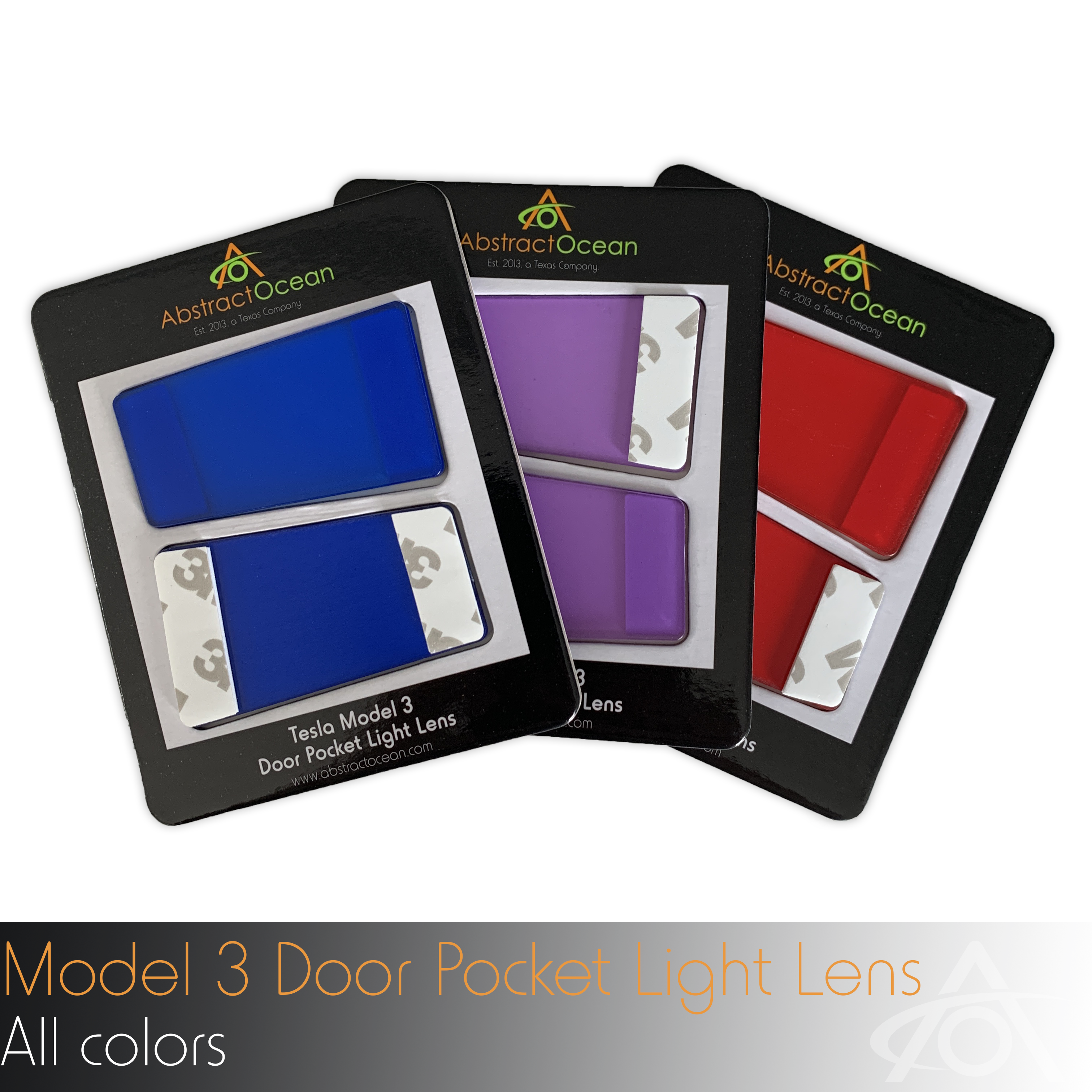Model 3 Front Door Pocket Color Lens