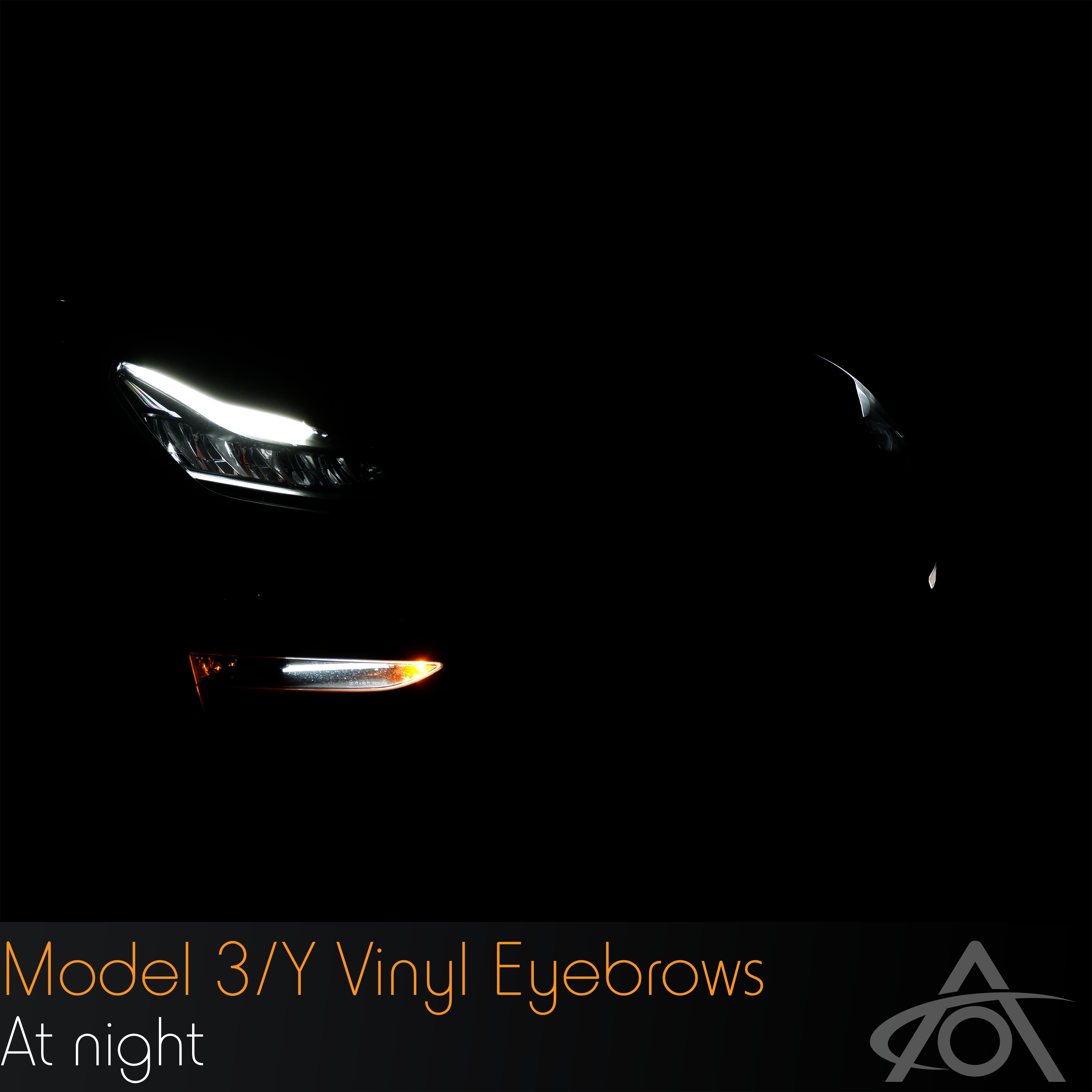 Model 3/Y Eyebrows (headlight decals)