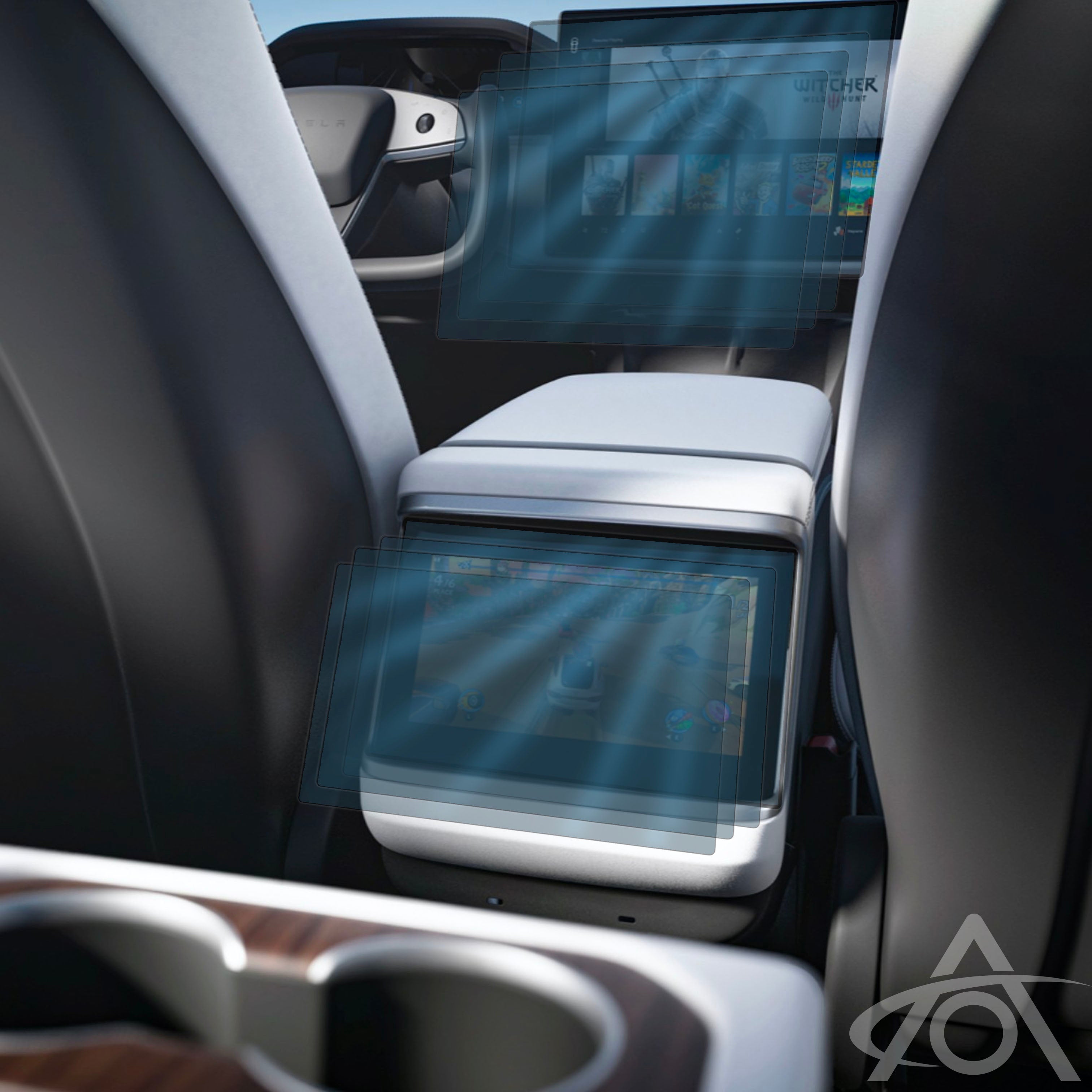 Schutzglas Mittelbildschirm - Tesla Model S und X 2012-2021