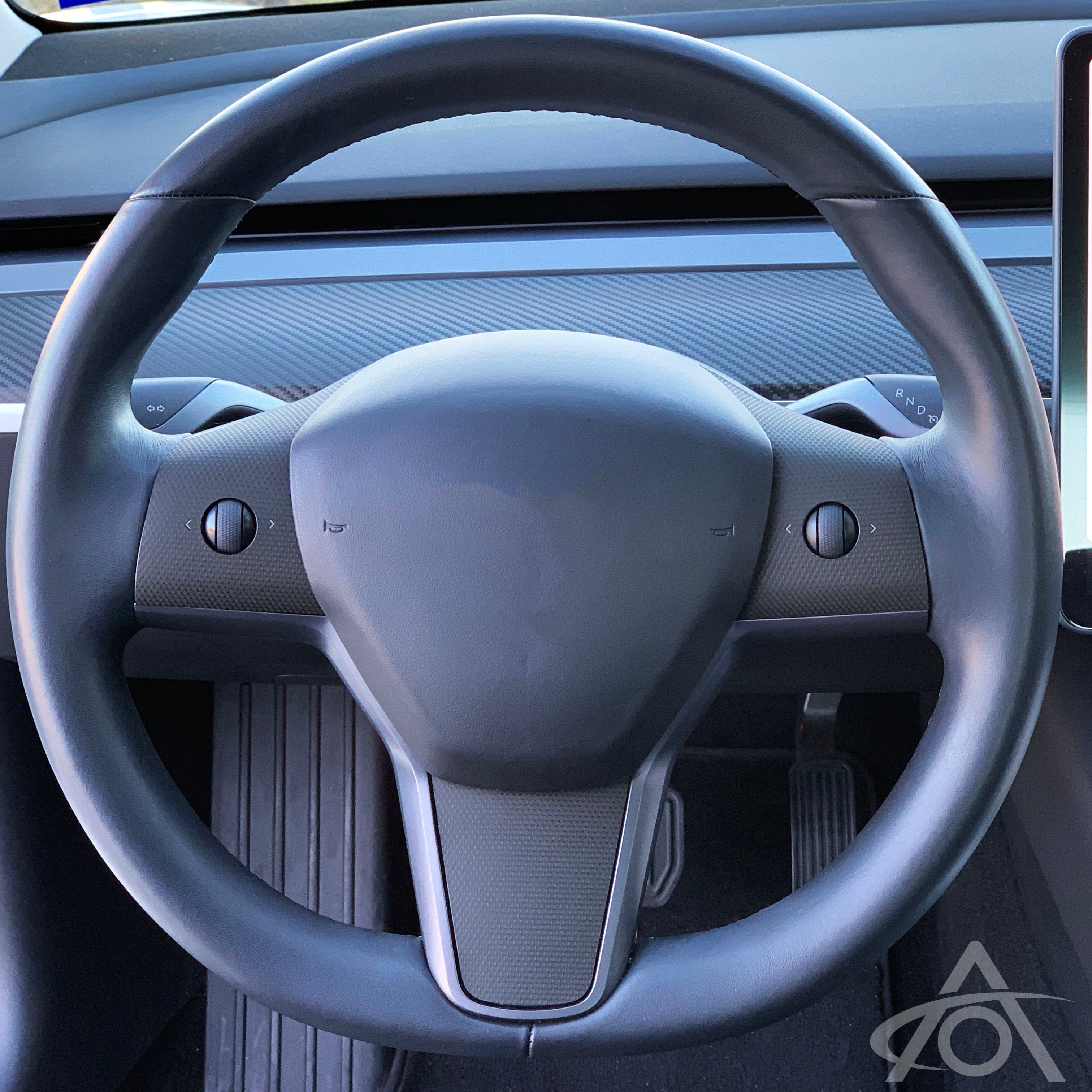 New tesla model online 3 steering wheel