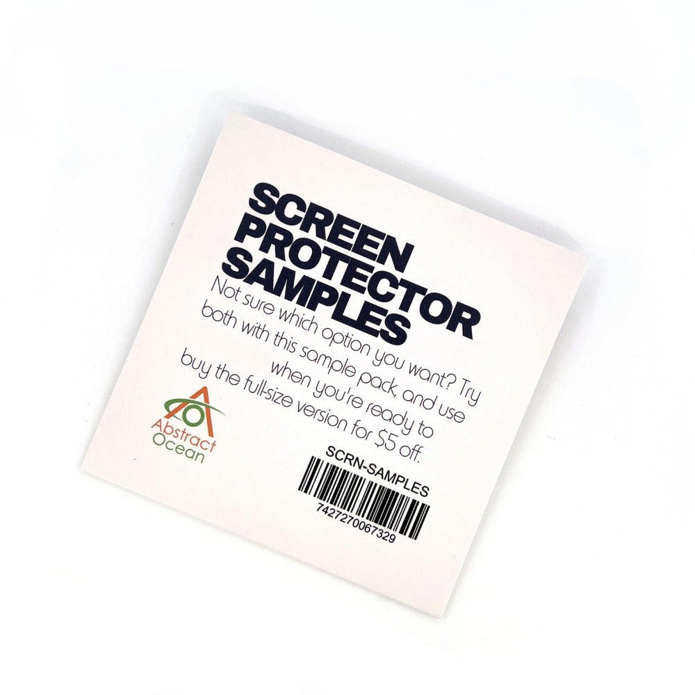 Screen Protector Sample pack