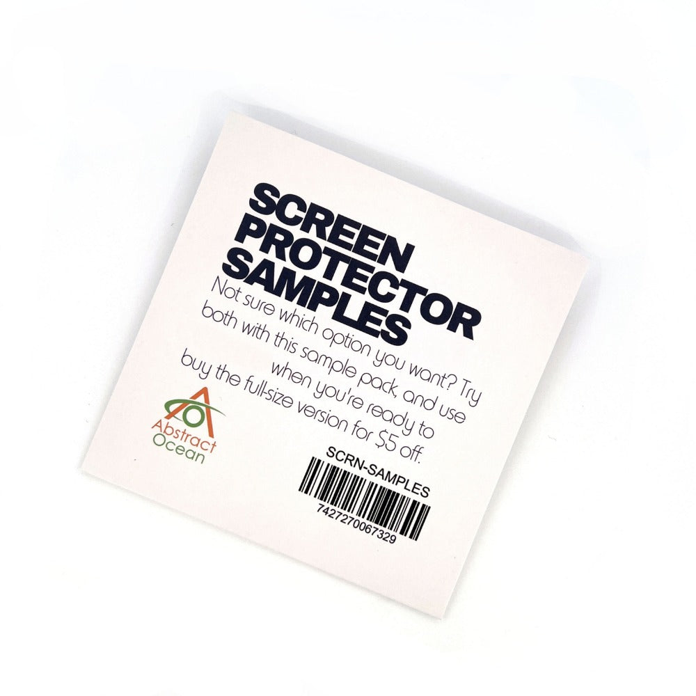 Ultra-Premium Screen Protector Sample Pack