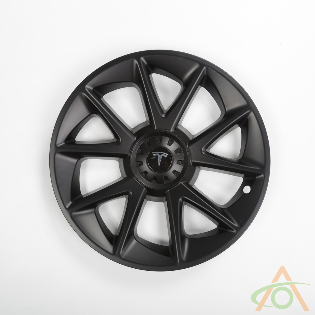 Satin Black "Blade" Wheel Cover for the Tesla Model 3