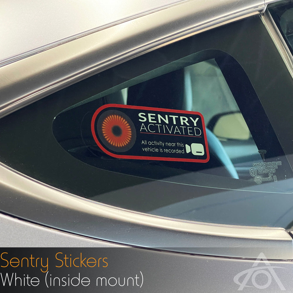 Sentri Sticker Tesla Sentry Window Decal