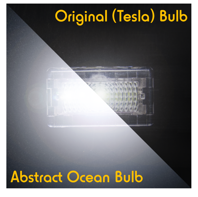 Tesla LED Door Lights from Abstract Ocean! 