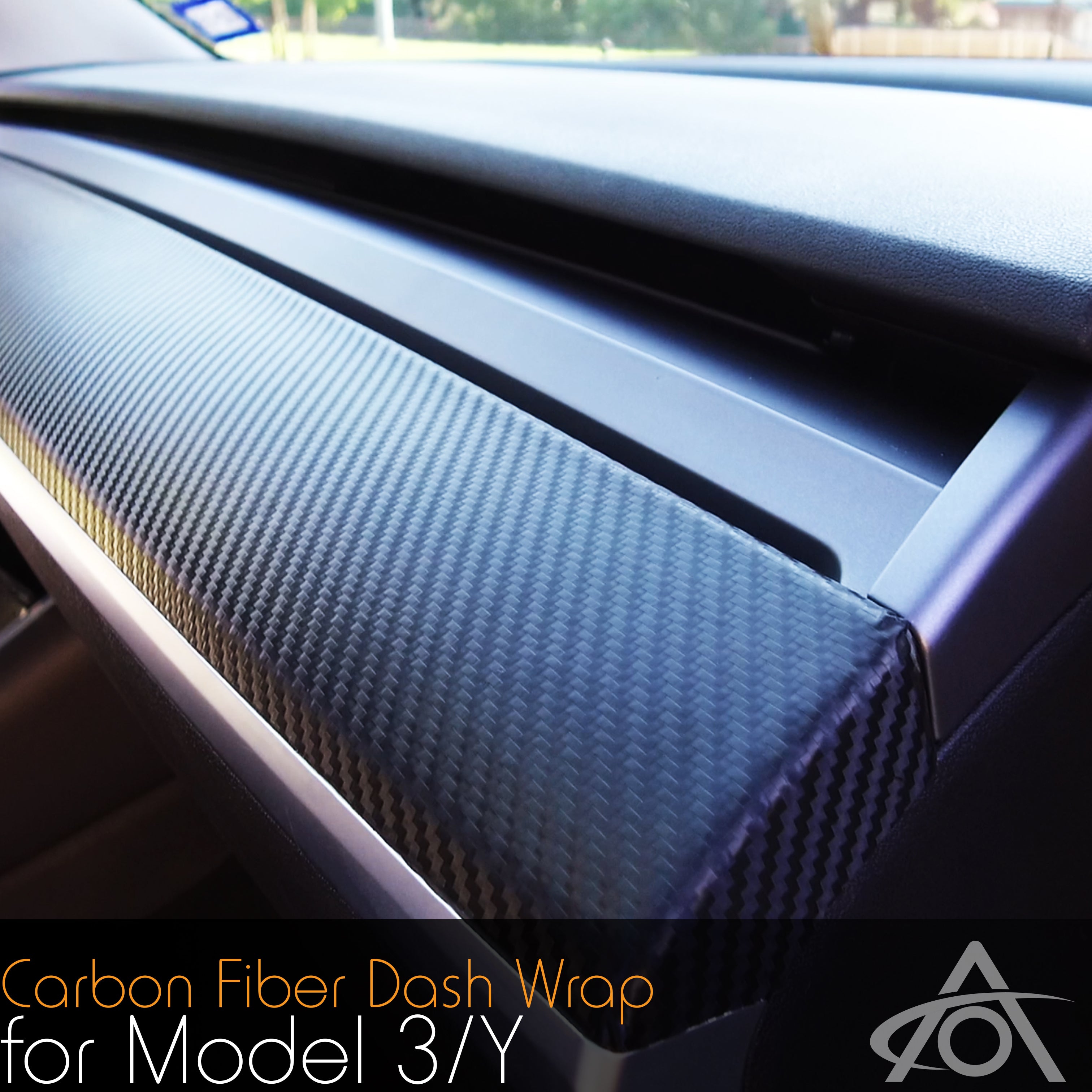 Model 3 & Y Vinyl Dashboard Wrap (Gen. 2)